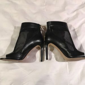 Women’s BCBG black mesh heels size 8